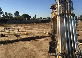 Oakdale Utility Trench Digging for Footings