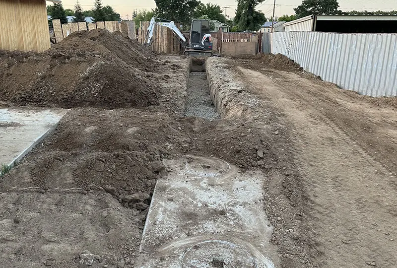 Septic System & Utility Trenching Installers