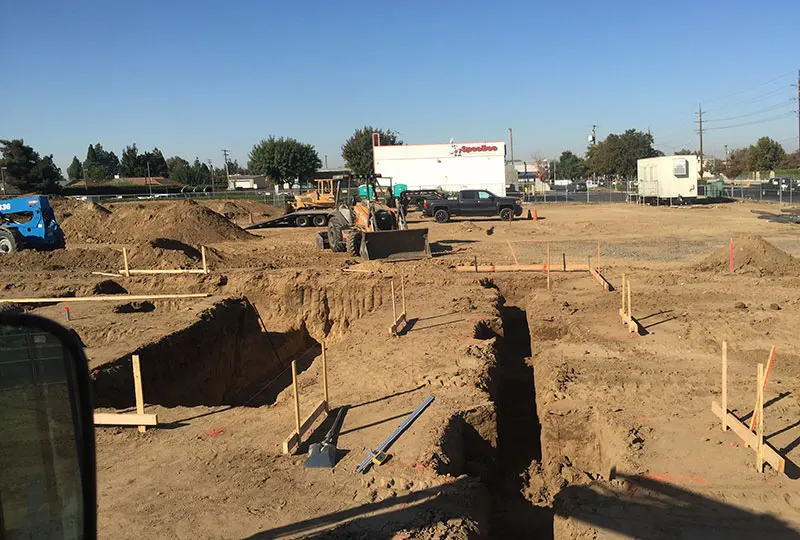 Trenching & Excavation for Utilities, Footings & Retaining Walls