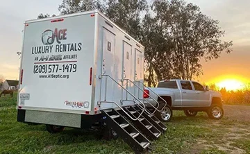 Portable Luxury Toilet Rentals Stockton